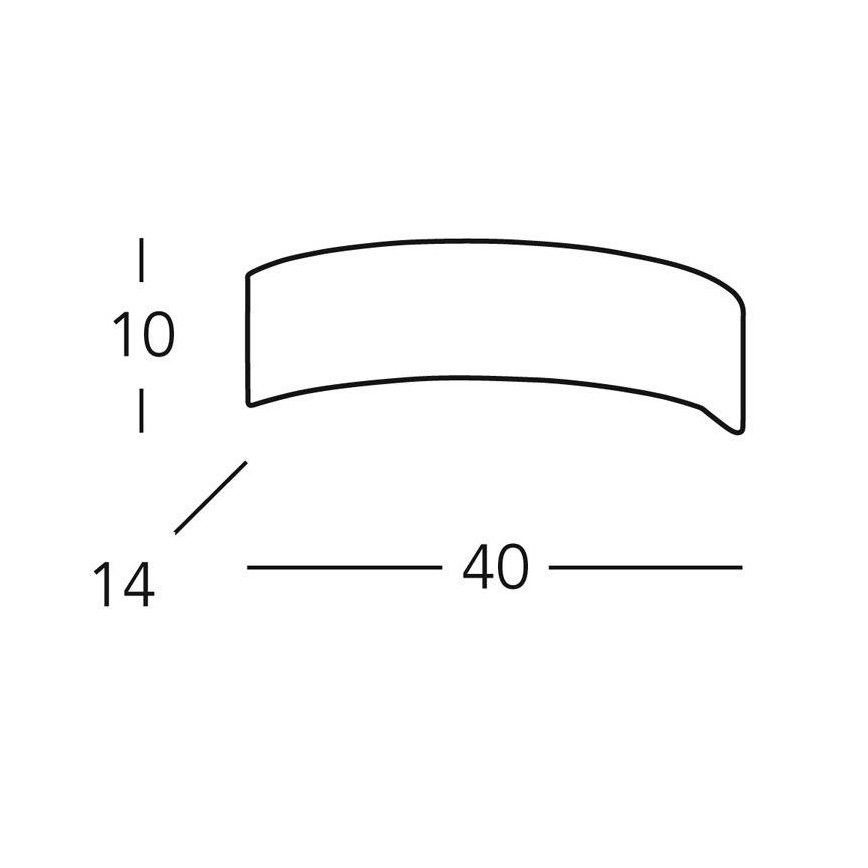 Kolarz 0291.61 - Luz de parede ARCO 1xG9/48W/230V