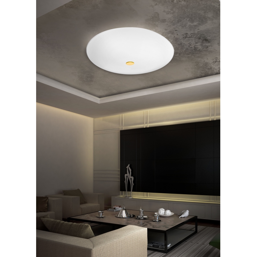 Kolarz 0314.U16.3.W - Iluminação de teto BIANCA 5xE27/60W/230V d. 90 cm
