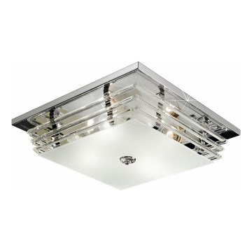 Kolarz 0342.14.5 - Iluminação de teto ONTARIO 4xE27/60W/230V cromado brilhante