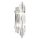 Kolarz 0342.62S.5 - Iluminação de parede ONTARIO 2xE14/40W/230V 31 cm cromado brilhante