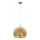 Kolarz 0392.31M.3.Al.Mu - Candeeiro suspenso LUNA 1xE27/60W/230V 24K dourado