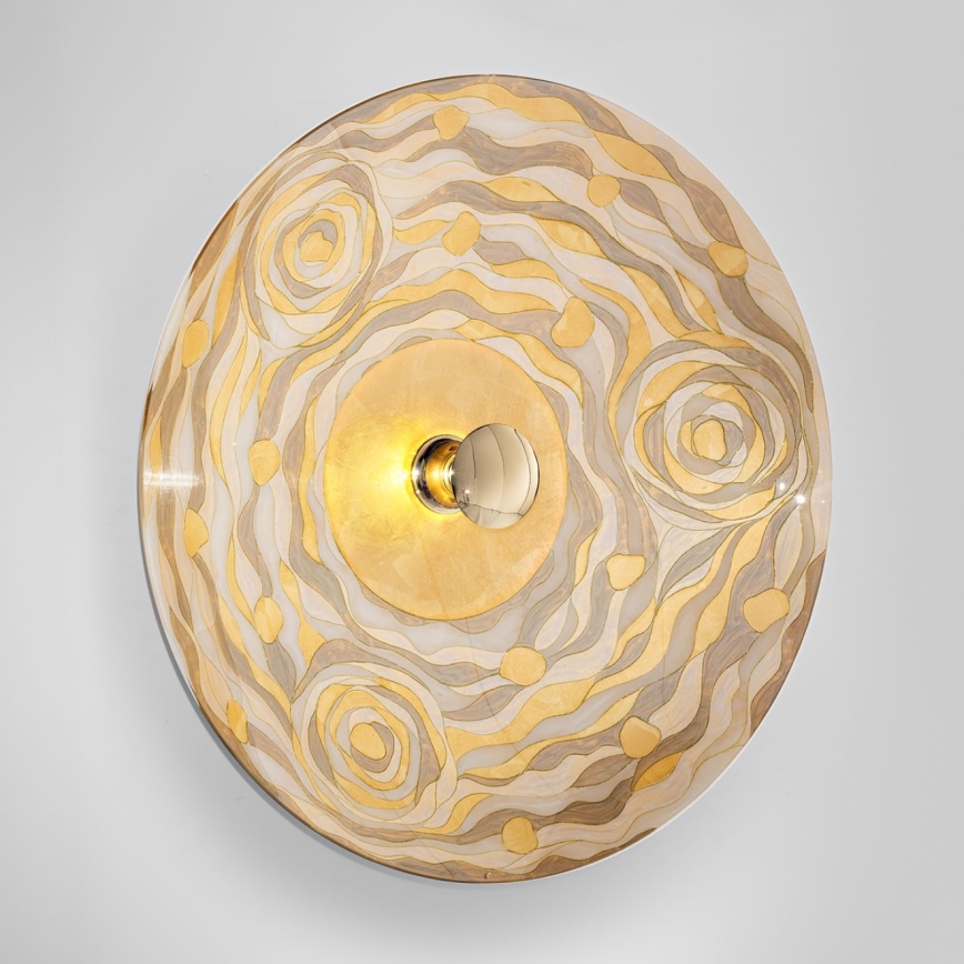 Kolarz 0415.61XL.3.Ch - Iluminação de parede LUNA 1xE27/100W/230V 24K dourado