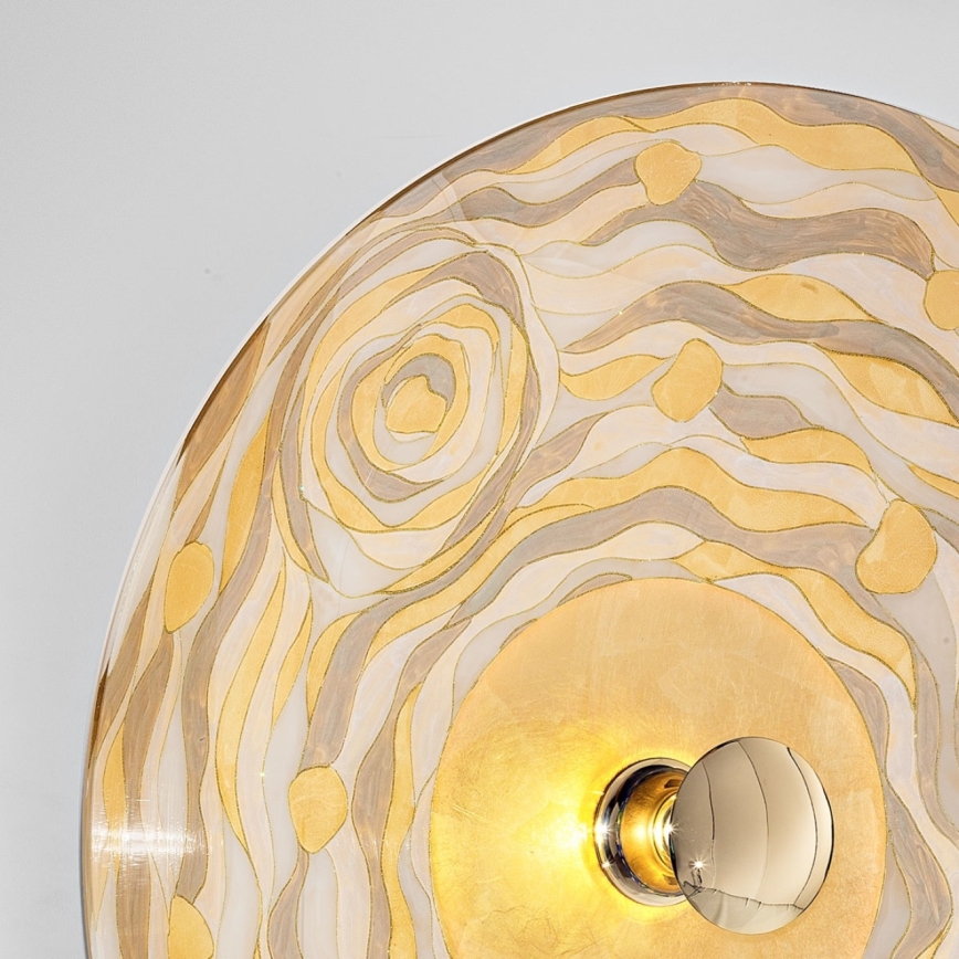 Kolarz 0415.61XL.3.Ch - Iluminação de parede LUNA 1xE27/100W/230V 24K dourado