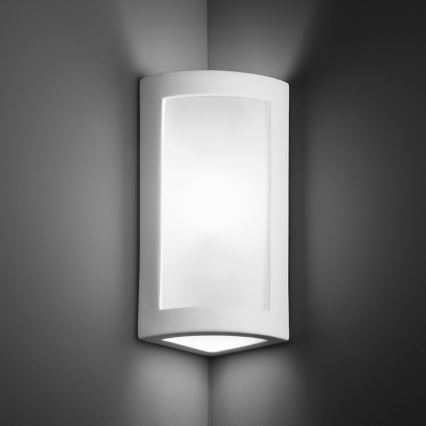 Kolarz 218.62 - Iluminação de parede CASABLANCA 1xE27/60W/230V branco