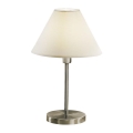 Kolarz 264.70.6 - Lâmpada de mesa HILTON 1xE27/60W/230V