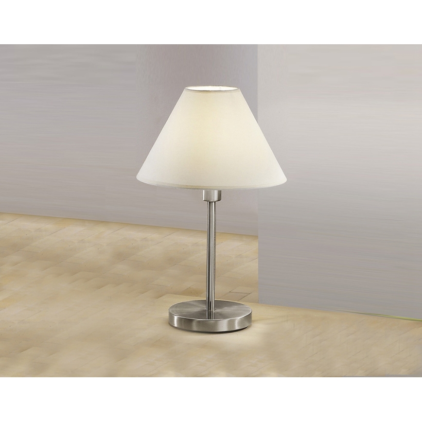 Kolarz 264.70.6 - Lâmpada de mesa HILTON 1xE27/60W/230V