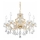 Kolarz 3149.85.3.KoT - Candeeiro suspenso de cristal MARIA LOUISE 5xE14/40W/230V 24K dourado