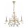 Kolarz 3234.85.3.KoT - Candeeiro suspenso de cristal CARMEN 5xE14/60W/230V 24K dourado