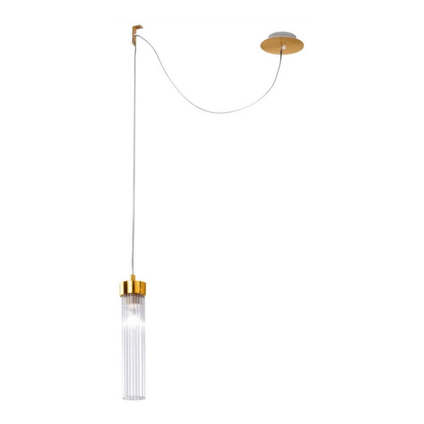 Kolarz 6009.30131 - Candelabro suspenso RAGGIO 1xE14/25W/230V 24K dourado