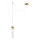 Kolarz 6009.30131 - Candelabro suspenso RAGGIO 1xE14/25W/230V 24K dourado