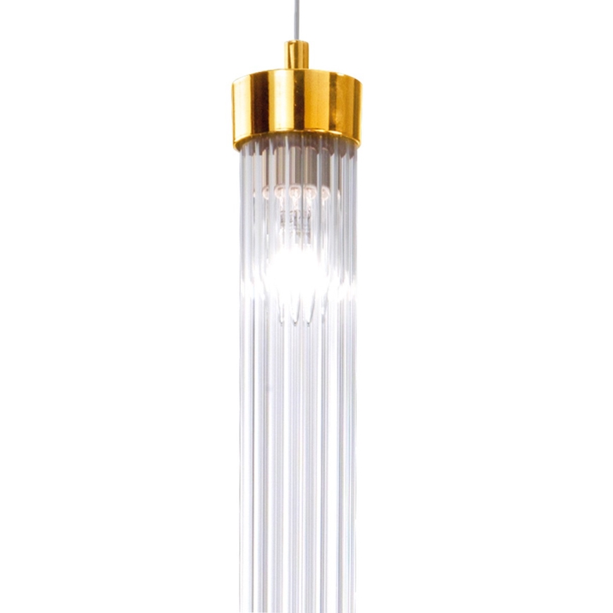 Kolarz 6009.30131 - Candelabro suspenso RAGGIO 1xE14/25W/230V 24K dourado