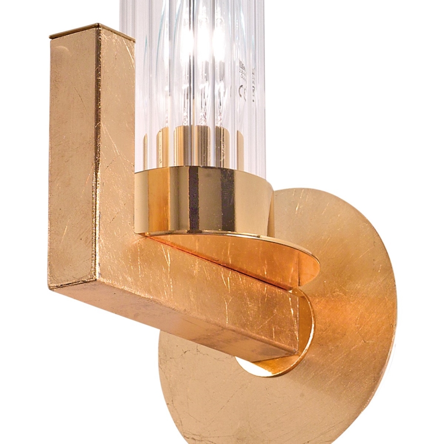 Kolarz 6009.60130 - Iluminação de parede RAGGIO 1xE14/25W/230V 24K dourada