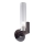 Kolarz 6009.60160 - Iluminação de parede RAGGIO 1xE14/25W/230V mate cromado