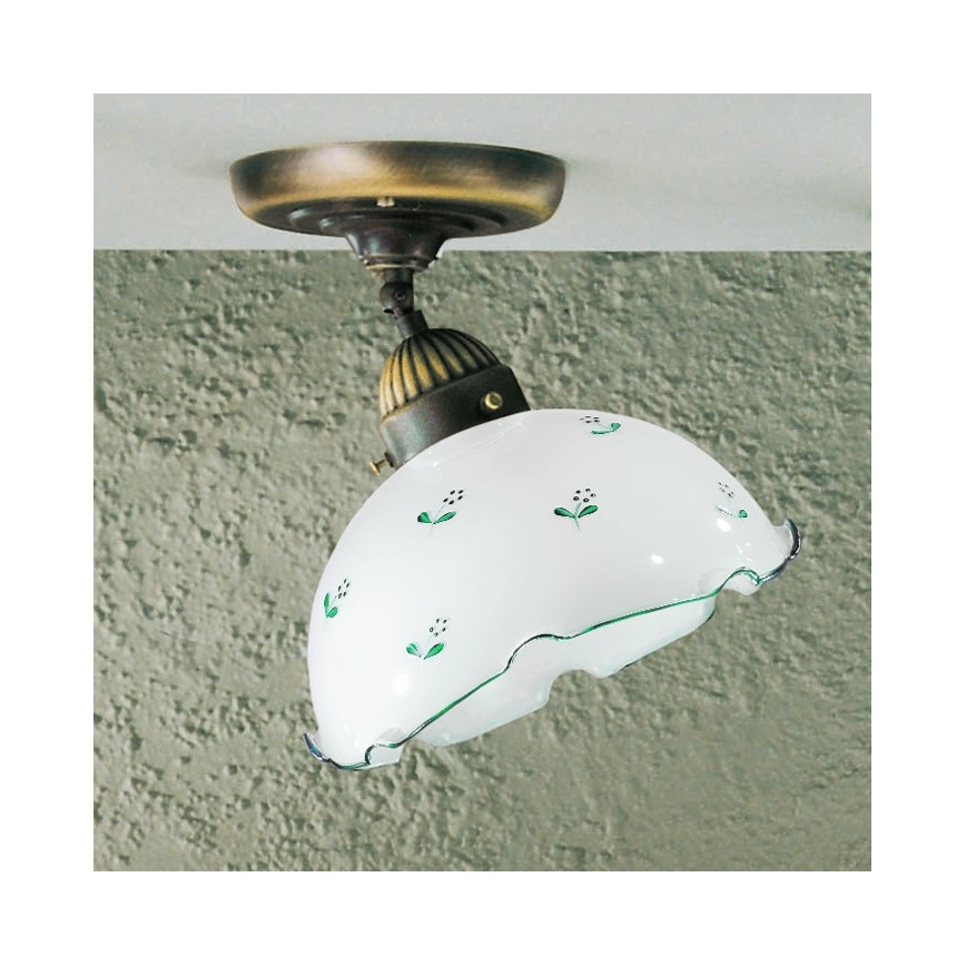 Kolarz 731.10.21 - Foco NONNA 1xE27/75W/230V verde