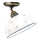 Kolarz 731.10.24 - Candeeiro integrado NONNA 1xE27/75W/230V diâmetro 30 cm azul