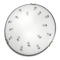 Kolarz 731.11.4.17 - Iluminação de teto NONNA 1xE27/60W/230V diâmetro 30 cm azul