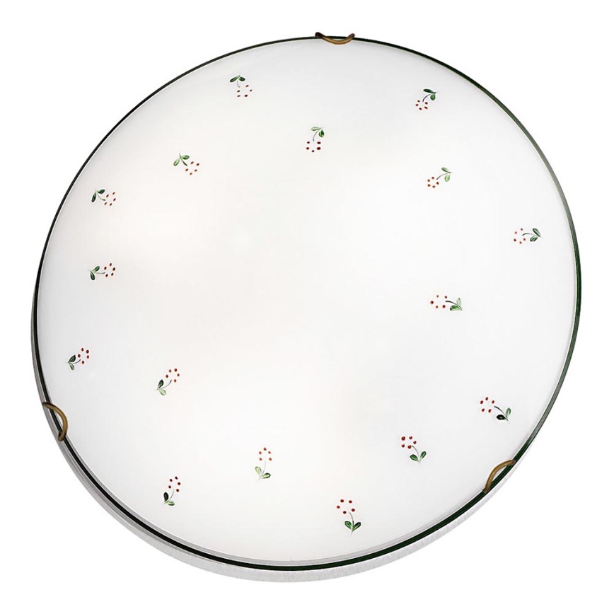 Kolarz 731.11.4.70 - Iluminação de teto NONNA 1xE27/60W/230V diâmetro 30 cm verde