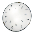 Kolarz 731.12.4.17 - Iluminação de teto NONNA 2xE27/60W/230V diâmetro 40 cm azul