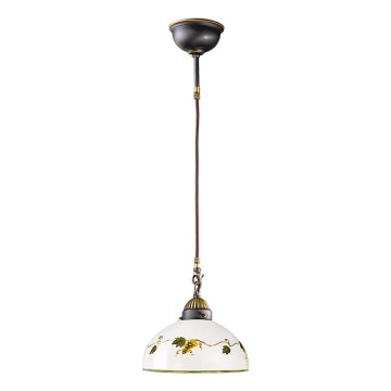 Kolarz 731.30.137 - Candeeiro suspenso NONNA 1xE27/75W/230V diâmetro 30 cm uvas