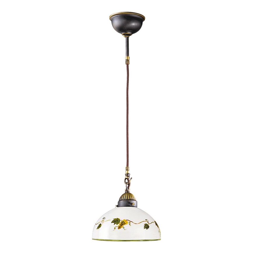 Kolarz 731.30.137 - Candeeiro suspenso NONNA 1xE27/75W/230V diâmetro 30 cm uvas