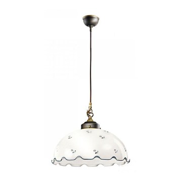 Kolarz 731.30.25 - Candelabro suspenso NONNA 1xE27/75W/230V azul