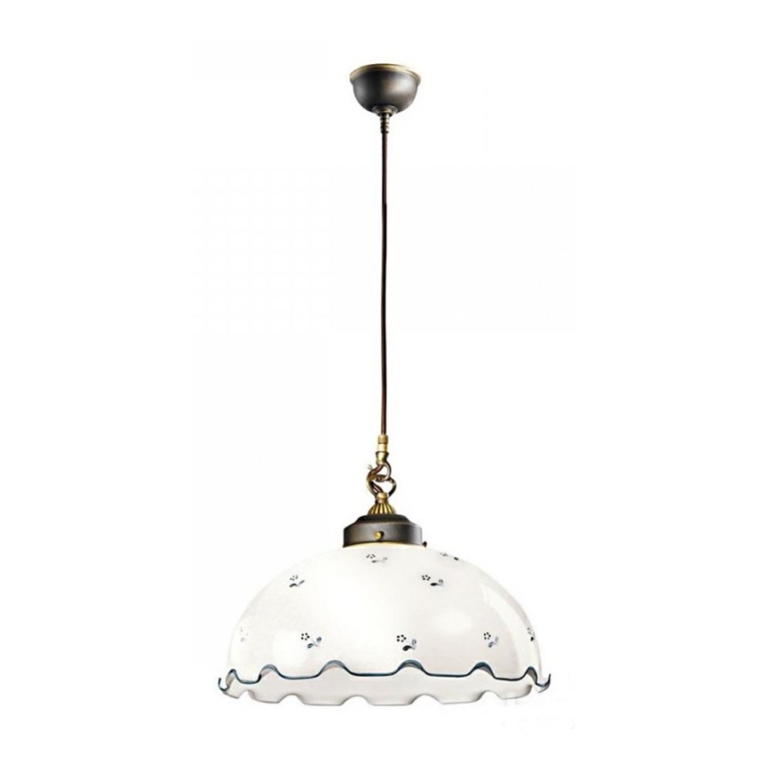 Kolarz 731.30.25 - Candelabro suspenso NONNA 1xE27/75W/230V azul
