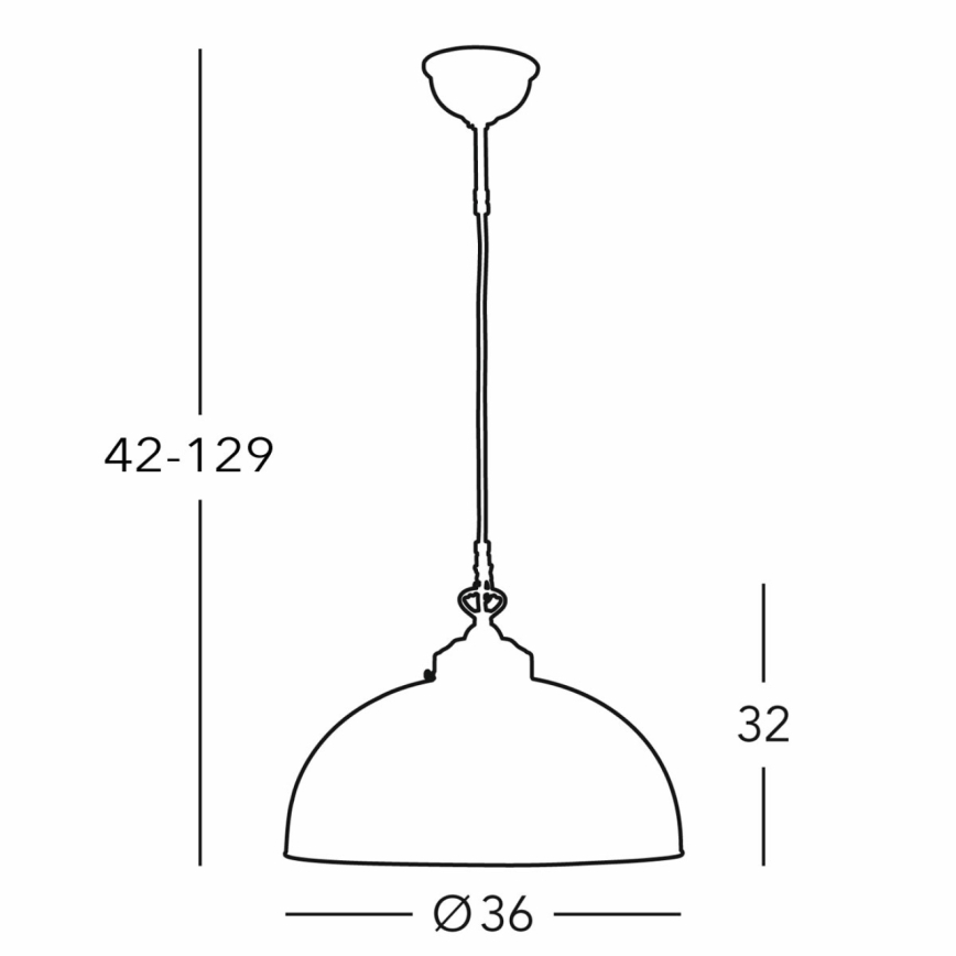 Kolarz 731.32.102 - Candeeiro suspenso NONNA 1xE27/75W/230V diâmetro 36 cm veado verde