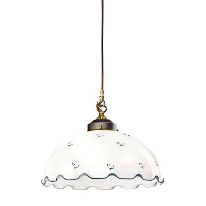 Kolarz 731.32.18 - Candelabro suspenso NONNA 1xE27/75W/230V azul