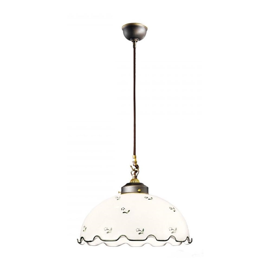 Kolarz 731.32.22 - Candelabro suspenso NONNA 1xE27/75W/230V verde