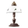Kolarz 731.73.100 - Candeeiro de mesa NONNA 1xE27/75W/230V castanho/veado verde