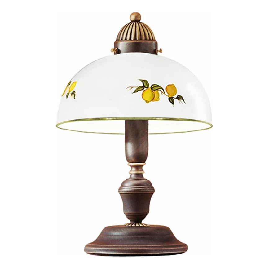 Kolarz 731.73.126 - Candeeiro de mesa NONNA 1xE14/60W/230V limões