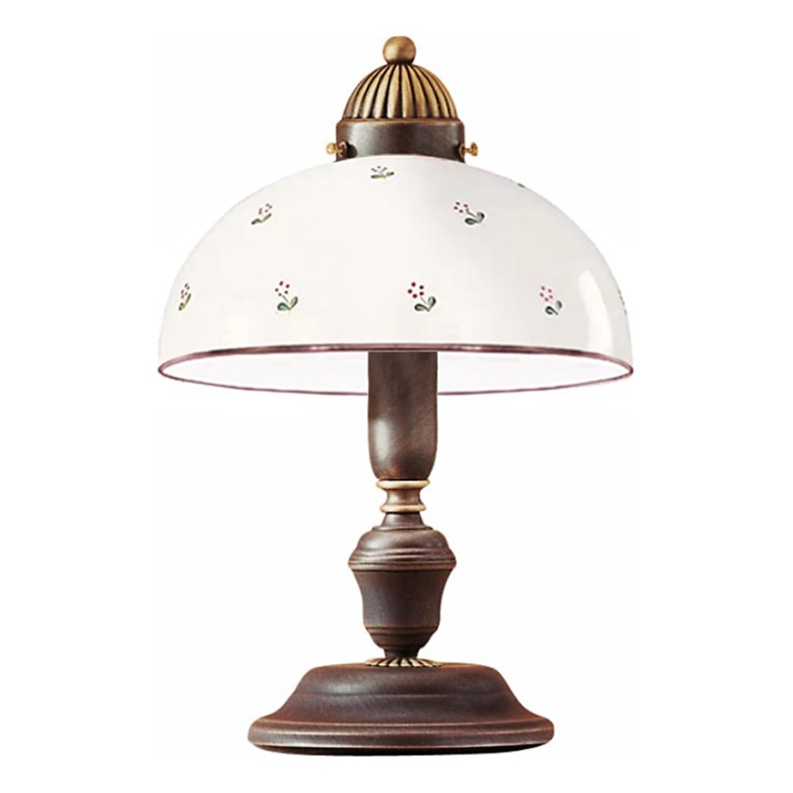 Kolarz 731.73.69 - Candeeiro de mesa NONNA 1xE14/60W/230V vermelho