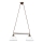 Kolarz 731.82.24 - Candeeiro suspenso NONNA 2xE27/75W/230V azul