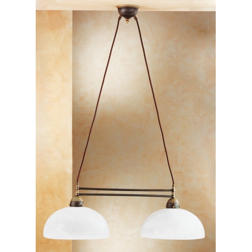 Kolarz 731.82.54 - Candelabro suspenso NONNA 2xE27/75W/230