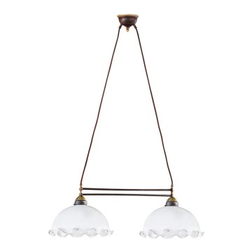 Kolarz 731.82.74 - Candelabro suspenso NONNA 2xE27/75W/230