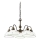 Kolarz 731.85.20 - Candeeiro suspenso NONNA 5xE27/75W/230V verde