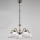 Kolarz 731.85.69 - Candeeiro suspenso NONNA 5xE27/75W/230V vermelho