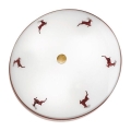 Kolarz 731.U12.4.103 - Luminária de teto NONNA 2xE14/60W/230V, diâmetro 32 cm, vermelho/latão