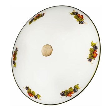 Kolarz 731.U12.4.113-Iluminação de teto NONNA 2xE14/60W/230V diâmetro 32 cm uvas/morangos