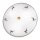Kolarz 731.U13.4.133- Iluminação de teto NONNA 3xE27/60W/230V diâmetro 42 cm cinzento/latão