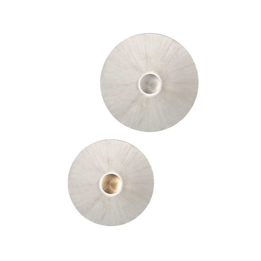 Kolarz A1306.61XL.Wm.SunWg - Iluminação de parede MOON 1xE27/100W/230V branco