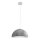 Kolarz A1339.31.Wm.VinAg/40 - Candelabro suspenso CULT 1xE27/100W/230V diâmetro 40 cm prateado