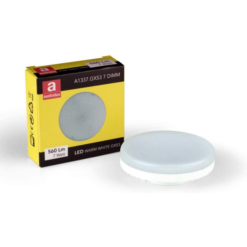 Kolarz A1344.10R.Ag - Luz de teto fosca LED CLICK LED-GX53/7W/230V