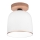 Kolarz A1352.11.Au - Candelabro integrado NONNA 1xE27/60W/230V carvalho/branco/dourada