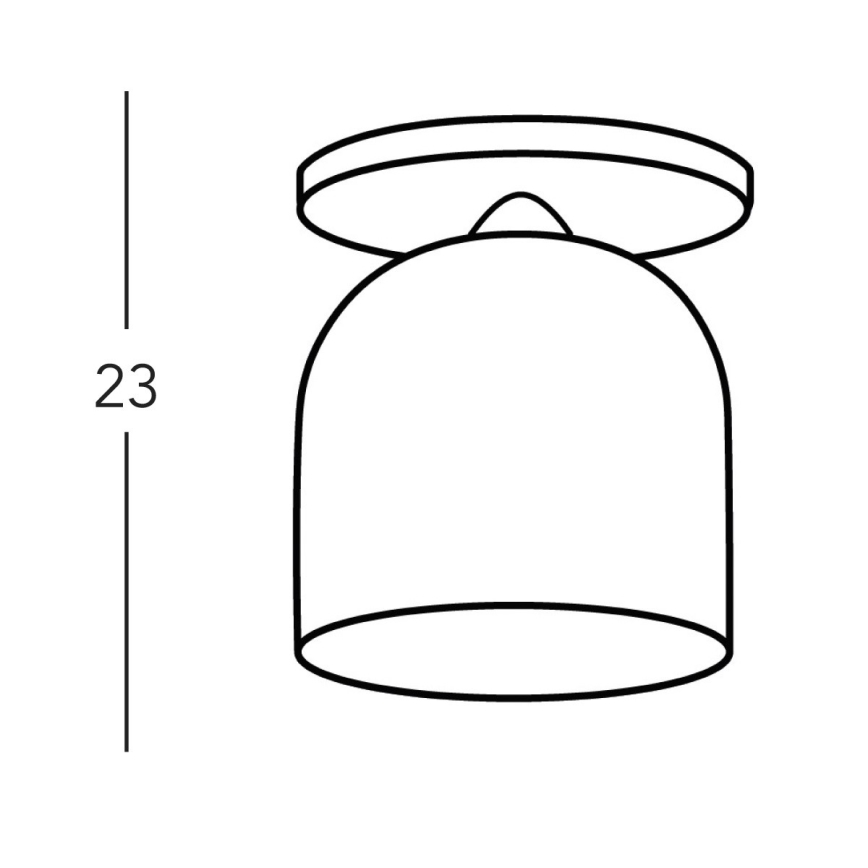 Kolarz A1352.11.Au - Candelabro integrado NONNA 1xE27/60W/230V carvalho/branco/dourada