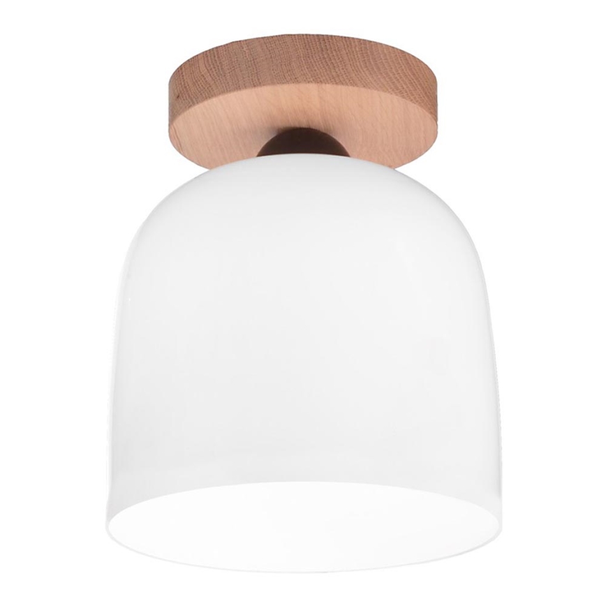 Kolarz A1352.11.W - Candelabro integrado NONNA 1xE27/60W/230V carvalho/branco