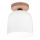 Kolarz A1352.11.W - Candelabro integrado NONNA 1xE27/60W/230V carvalho/branco