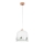 Kolarz A1352.31.G.100 - Candelabro suspenso NONNA 1xE27/60W/230V veado carvalho/branco/verde