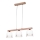 Kolarz A1352.83.Au.100 - Candelabro suspenso NONNA 3xE27/60W/230V veado carvalho/branco/dourada