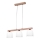 Kolarz A1352.83.Gr - Candelabro suspenso NONNA 3xE27/60W/230V carvalho/branco/cinzento